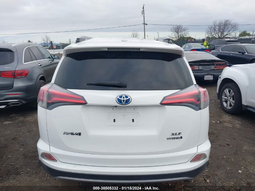 2017 Toyota Rav4 Hybrid Xle VIN: JTMRJREV6HD090837 Lot: 39086762