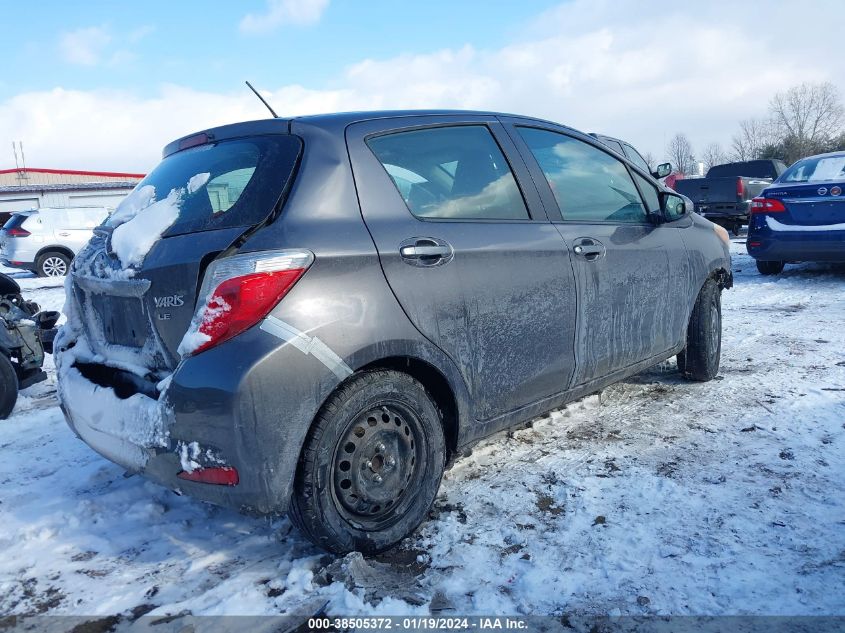 JTDKTUD3XCD515483 2012 Toyota Yaris Le