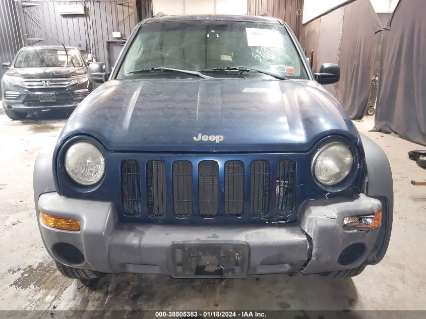 2003 Jeep Liberty Sport VIN: 1J4GL48KX3W553253 Lot: 38505383