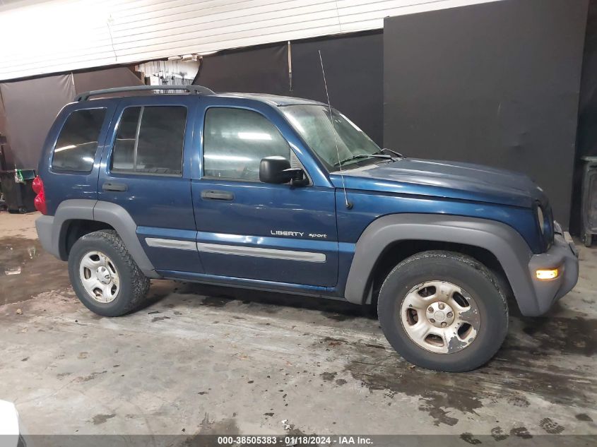 2003 Jeep Liberty Sport VIN: 1J4GL48KX3W553253 Lot: 38505383