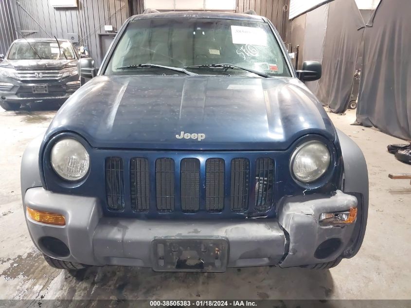 2003 Jeep Liberty Sport VIN: 1J4GL48KX3W553253 Lot: 38505383