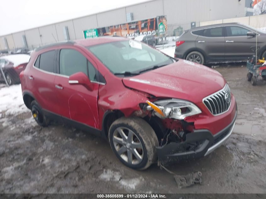 2016 Buick Encore Convenience VIN: KL4CJFSB5GB640564 Lot: 38505599