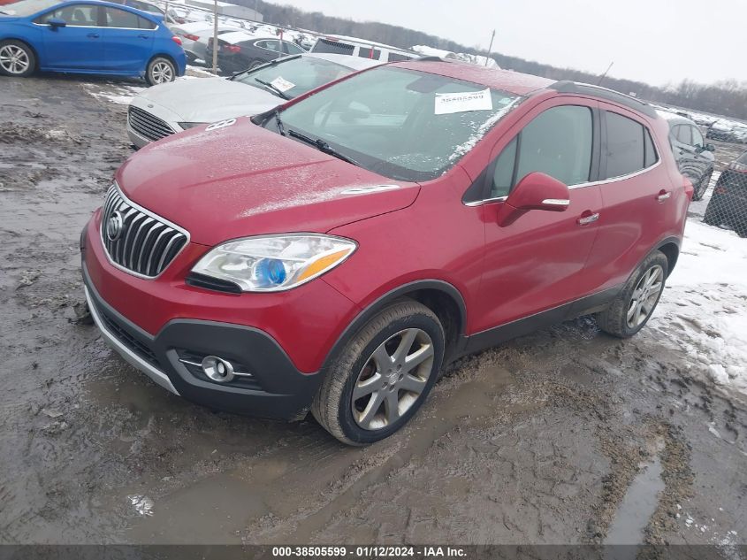 2016 Buick Encore Convenience VIN: KL4CJFSB5GB640564 Lot: 38505599