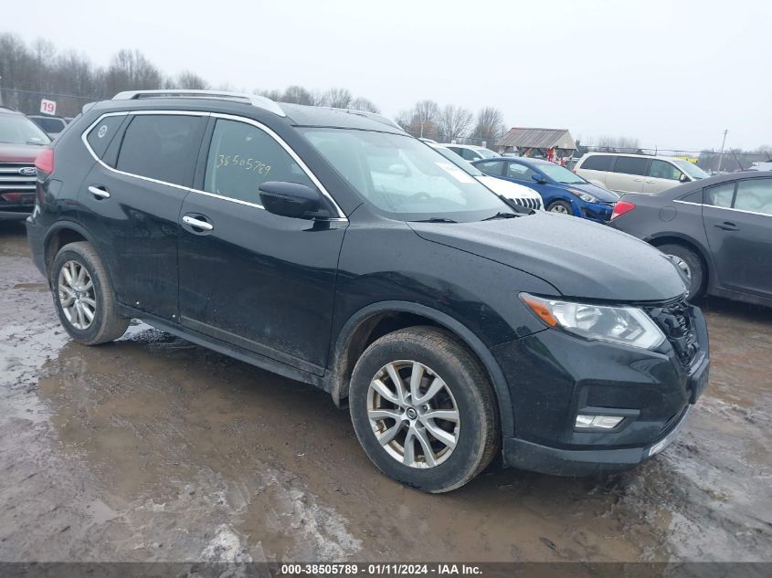 2017 Nissan Rogue Sv VIN: JN8AT2MV1HW010448 Lot: 38505789