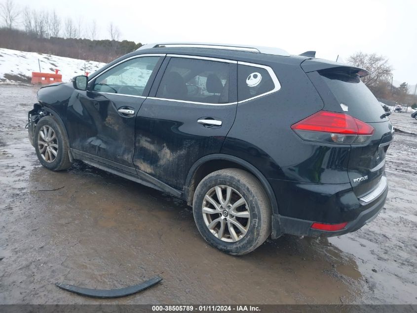 2017 Nissan Rogue Sv VIN: JN8AT2MV1HW010448 Lot: 38505789