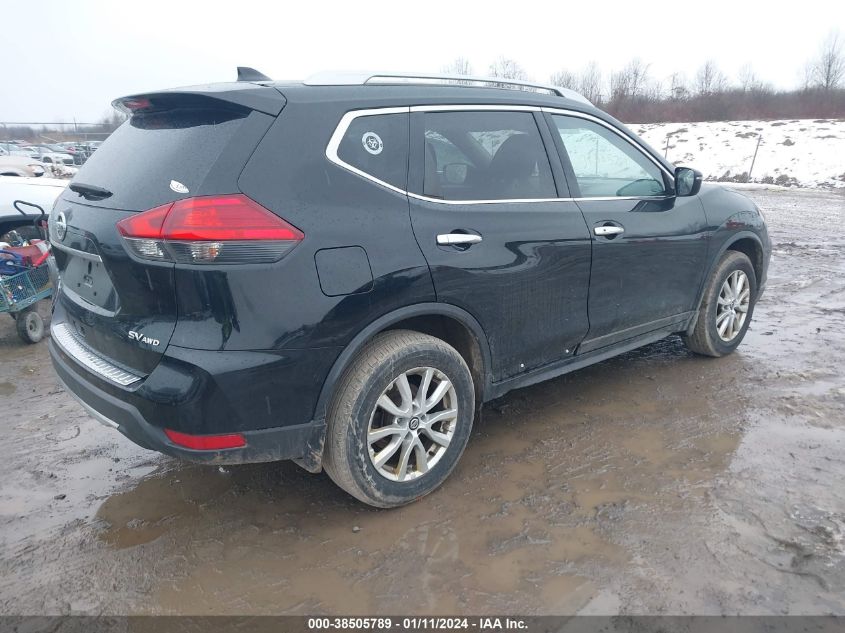 2017 Nissan Rogue Sv VIN: JN8AT2MV1HW010448 Lot: 38505789