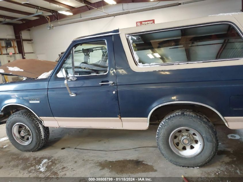 1988 Ford Bronco U100 VIN: 1FMEU15H1JLA36144 Lot: 38505799