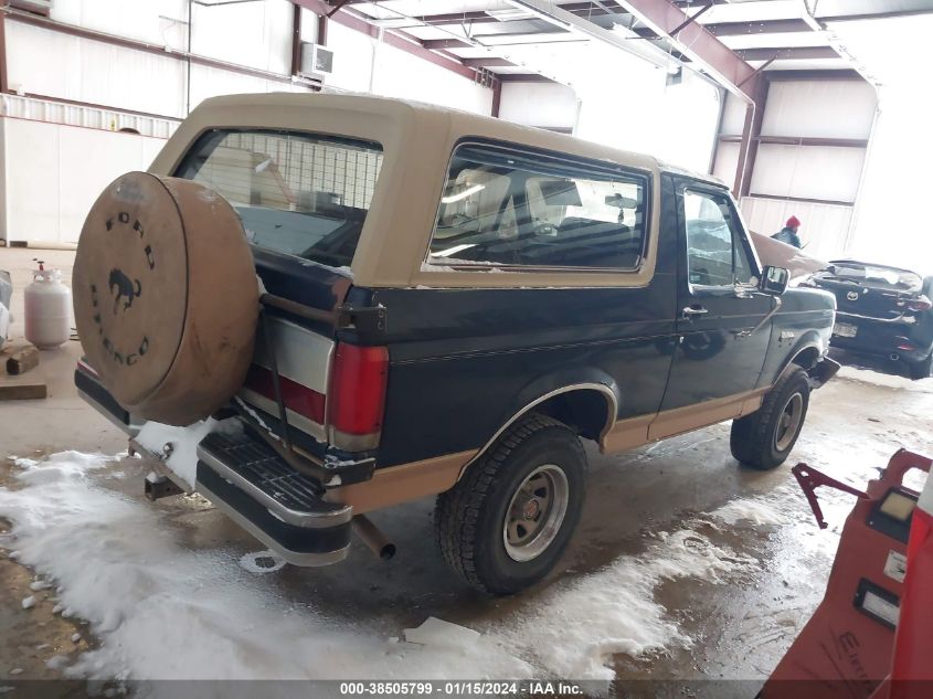 1988 Ford Bronco U100 VIN: 1FMEU15H1JLA36144 Lot: 38505799