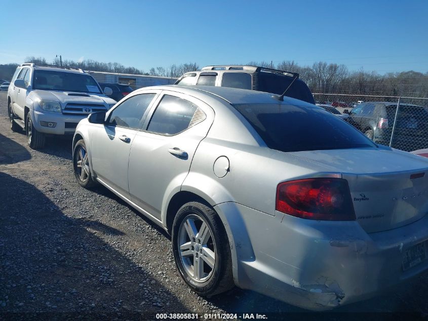 2012 Dodge Avenger Sxt VIN: 1C3CDZCB9CN237097 Lot: 38505831