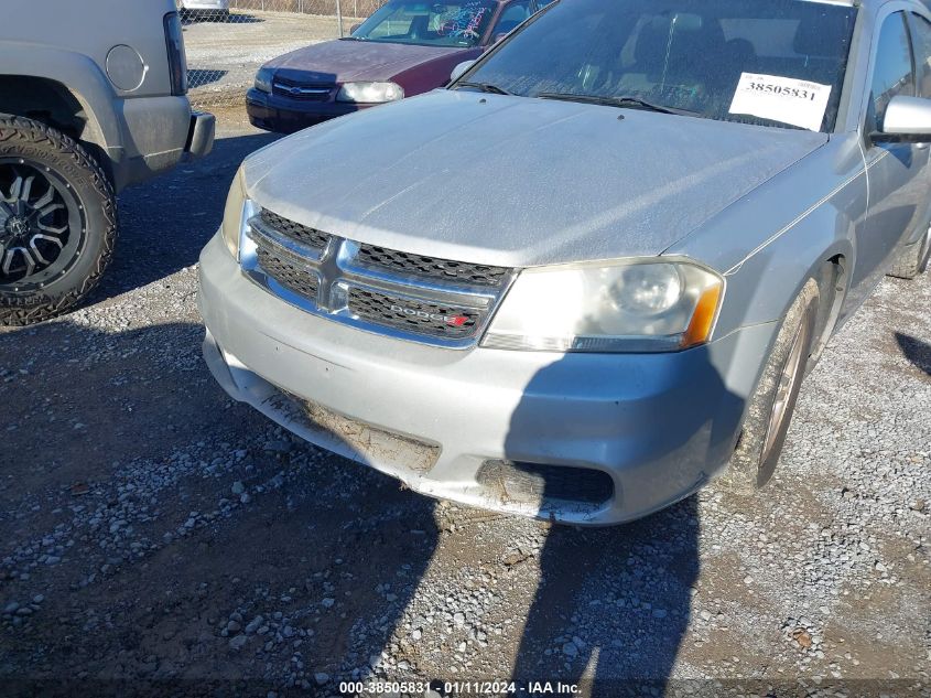 2012 Dodge Avenger Sxt VIN: 1C3CDZCB9CN237097 Lot: 38505831