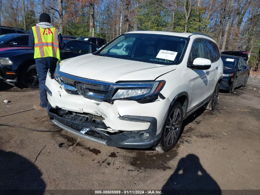 2019 Honda Pilot Touring VIN: 5FNYF5H66KB017476 Lot: 38505989