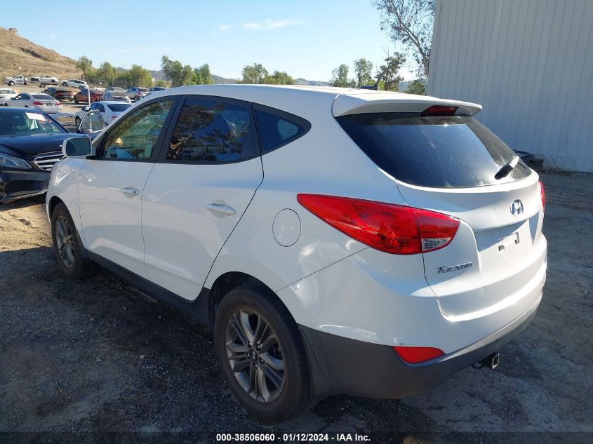 2014 Hyundai Tucson Gls VIN: KM8JT3AF4EU944119 Lot: 38506060
