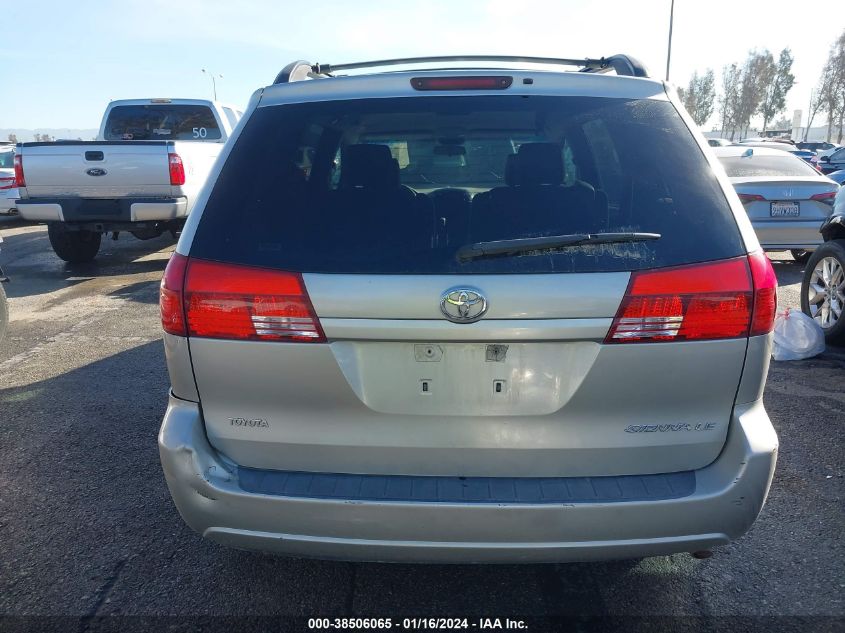 2004 Toyota Sienna Le VIN: 5TDZA23C74S154598 Lot: 38506065