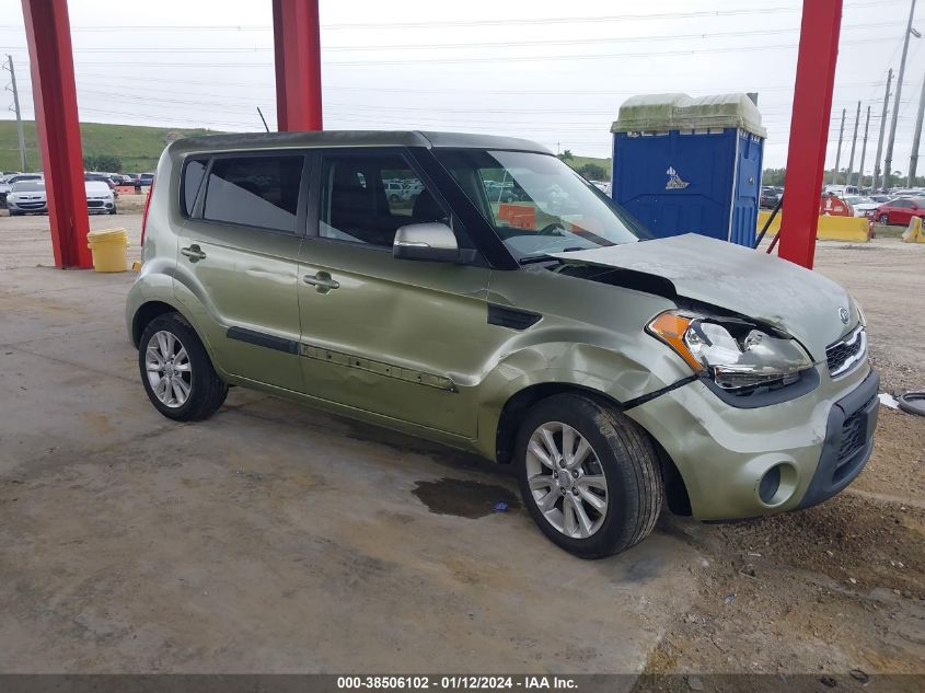 2012 Kia Soul + VIN: KNDJT2A64C7433276 Lot: 38506102