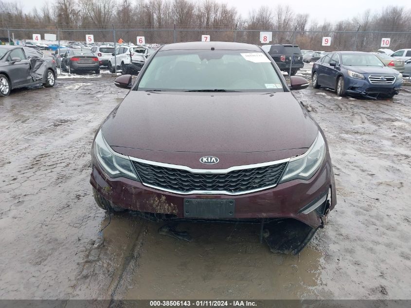 2019 Kia Optima Lx VIN: 5XXGT4L36KG368770 Lot: 38506143