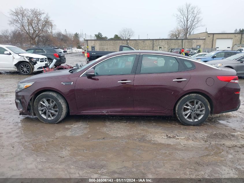 2019 Kia Optima Lx VIN: 5XXGT4L36KG368770 Lot: 38506143