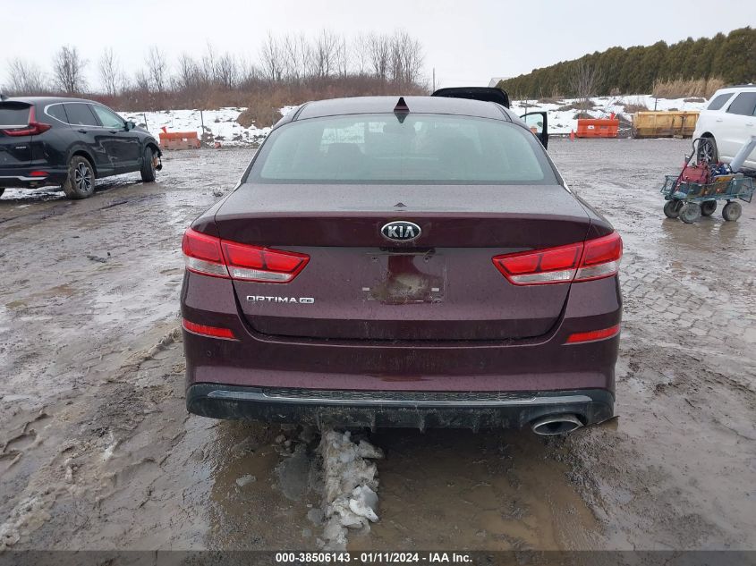 2019 Kia Optima Lx VIN: 5XXGT4L36KG368770 Lot: 38506143