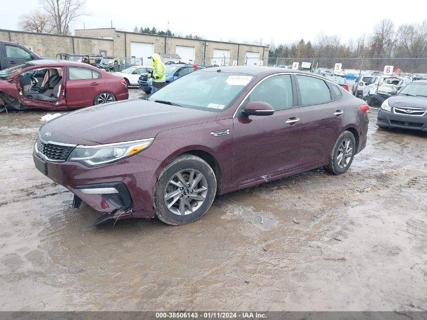 2019 Kia Optima Lx VIN: 5XXGT4L36KG368770 Lot: 38506143