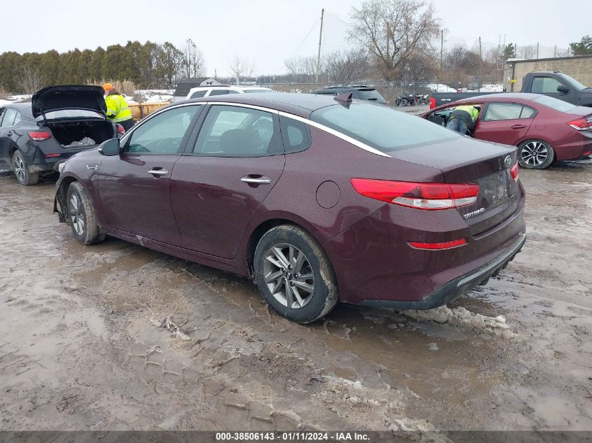 2019 Kia Optima Lx VIN: 5XXGT4L36KG368770 Lot: 38506143