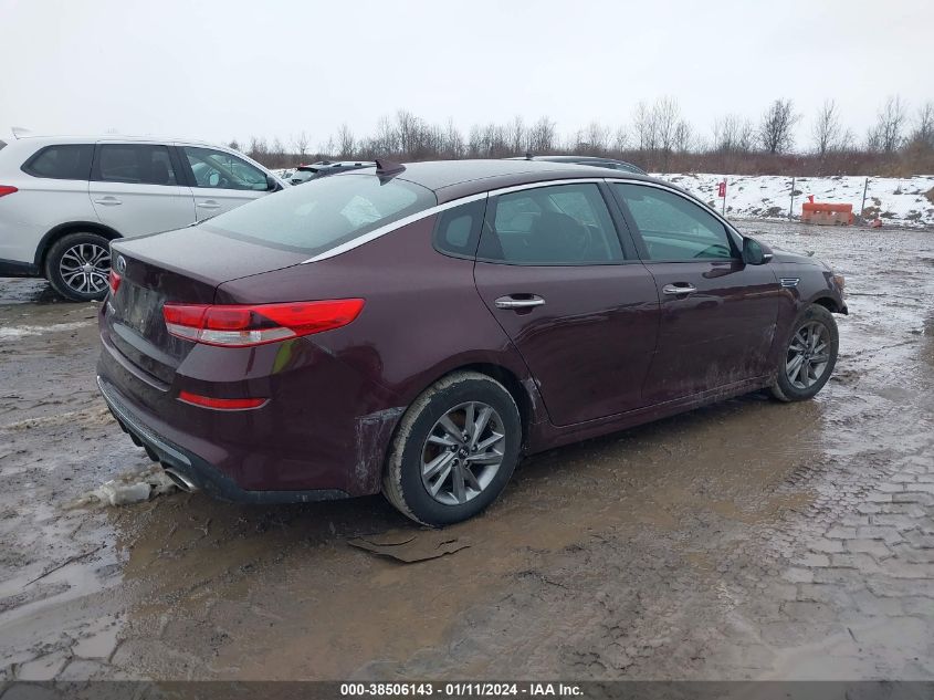 2019 Kia Optima Lx VIN: 5XXGT4L36KG368770 Lot: 38506143