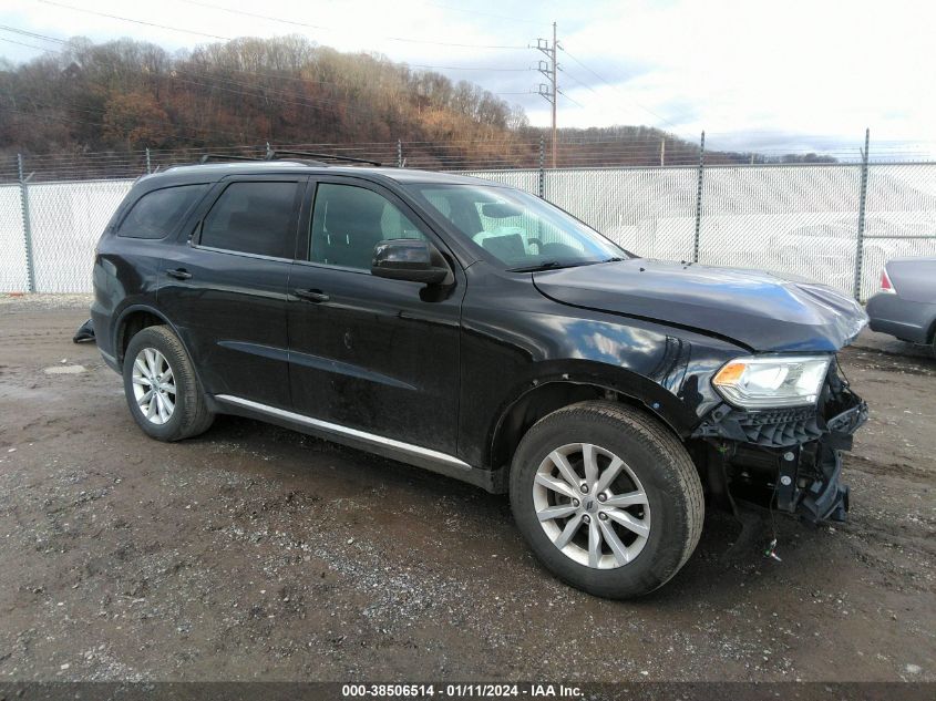 2019 Dodge Durango Sxt Awd VIN: 1C4RDJAG7KC535907 Lot: 38506514