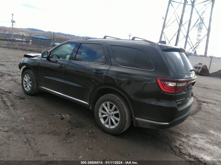 2019 Dodge Durango Sxt Awd VIN: 1C4RDJAG7KC535907 Lot: 38506514