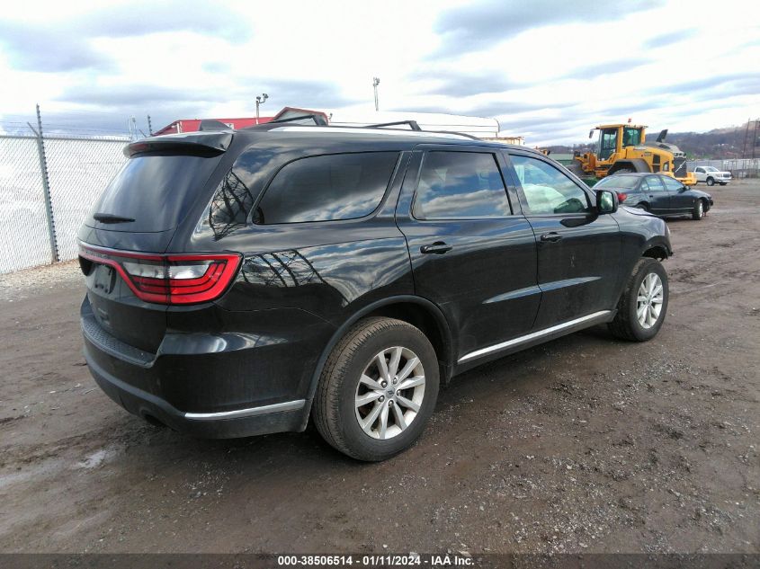 2019 Dodge Durango Sxt Awd VIN: 1C4RDJAG7KC535907 Lot: 38506514