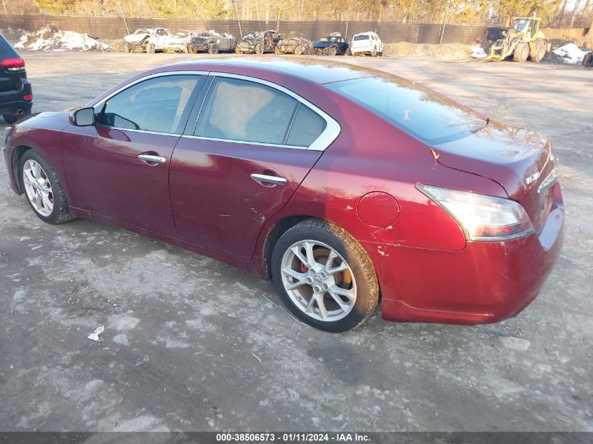 2013 Nissan Maxima 3.5 S VIN: 1N4AA5AP3DC842335 Lot: 38506573