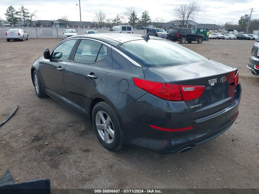 2015 Kia Optima Lx VIN: KNAGM4A77F5641306 Lot: 38506607