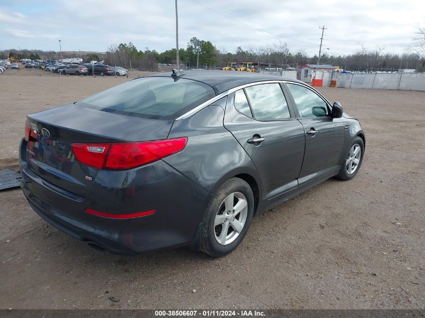 2015 Kia Optima Lx VIN: KNAGM4A77F5641306 Lot: 38506607