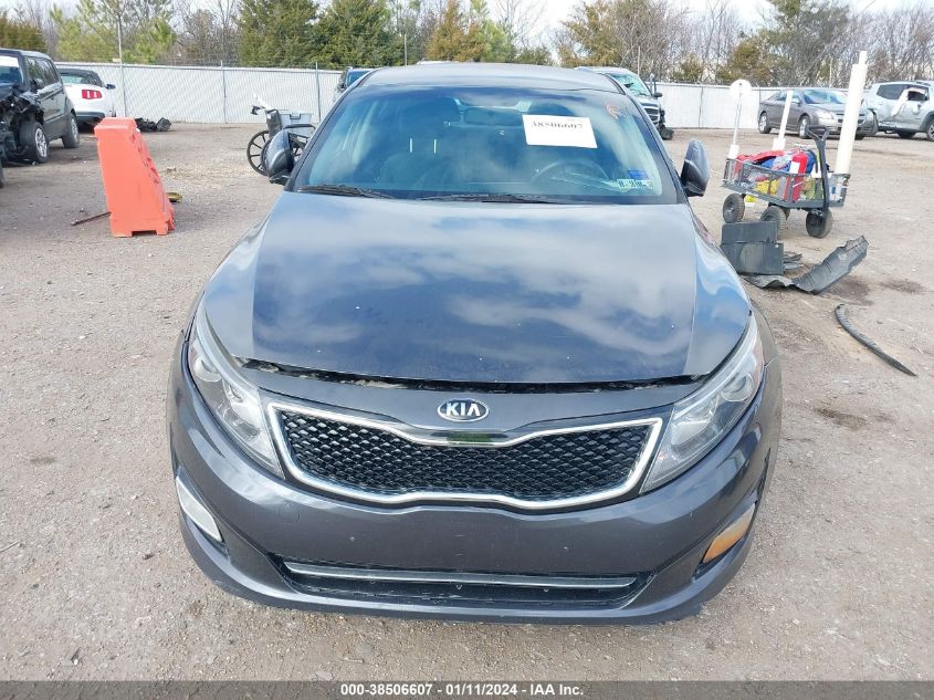 2015 Kia Optima Lx VIN: KNAGM4A77F5641306 Lot: 38506607