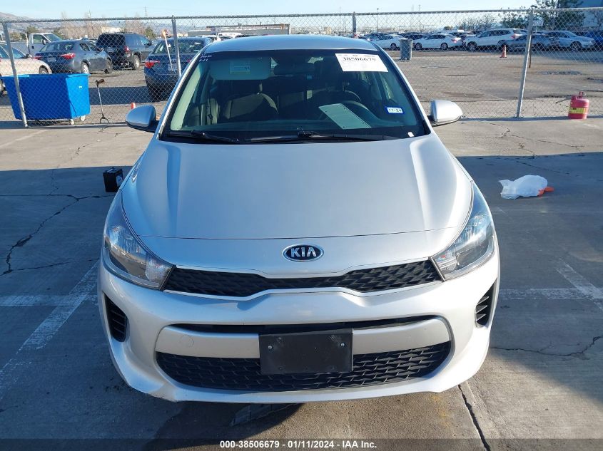 2020 Kia Rio S VIN: 3KPA24AD6LE307787 Lot: 38770566