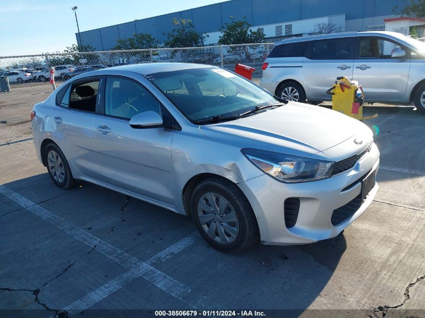 2020 Kia Rio S VIN: 3KPA24AD6LE307787 Lot: 38770566