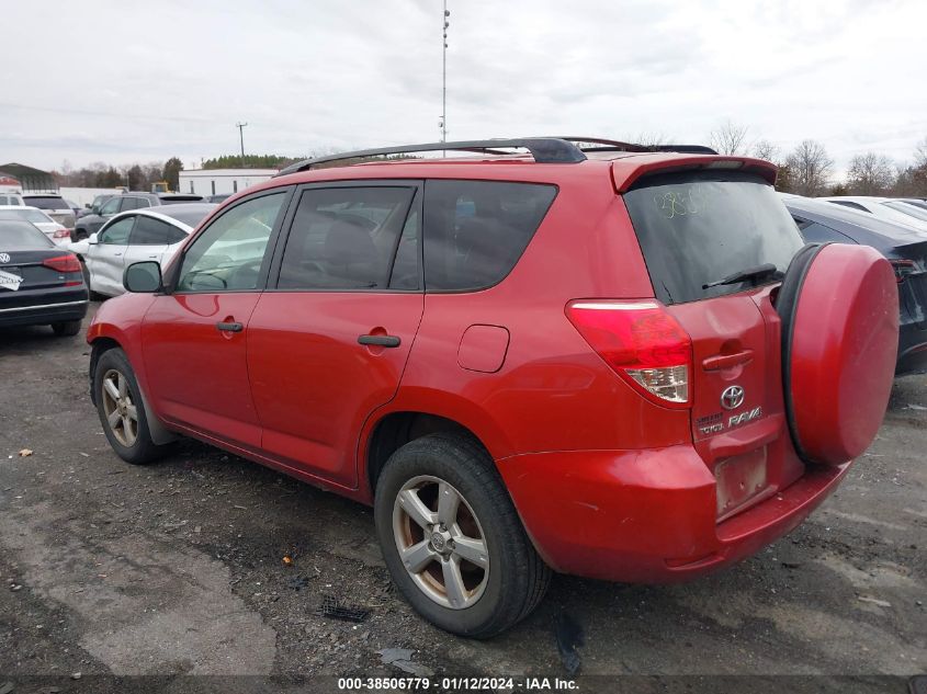 2008 Toyota Rav4 Base V6 VIN: JTMBK33V086028336 Lot: 38506779