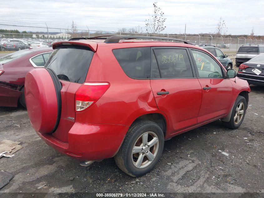 2008 Toyota Rav4 Base V6 VIN: JTMBK33V086028336 Lot: 38506779