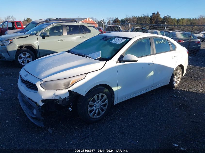 2019 Kia Forte Fe VIN: 3KPF24AD7KE097396 Lot: 38506987