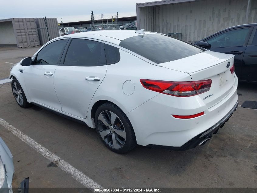 2019 Kia Optima S VIN: 5XXGT4L36KG327684 Lot: 38507034