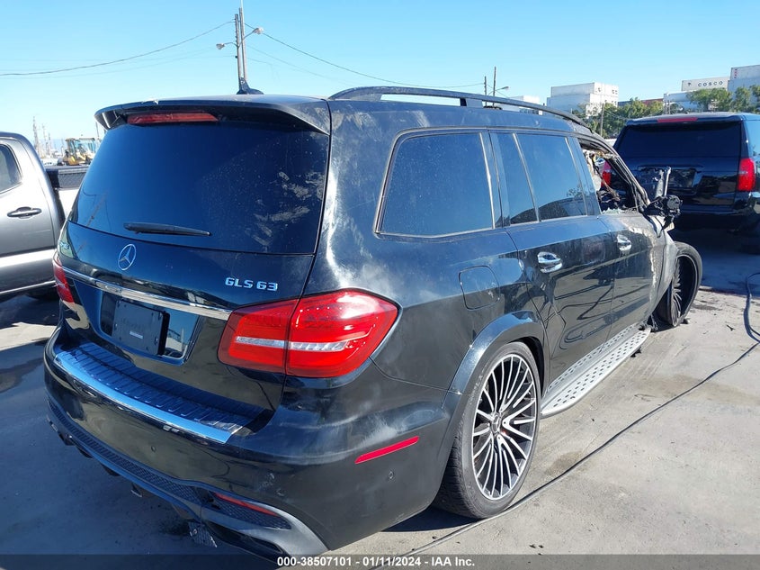 2017 Mercedes-Benz Amg Gls 63 4Matic VIN: 4JGDF7FE0HA816915 Lot: 38507101