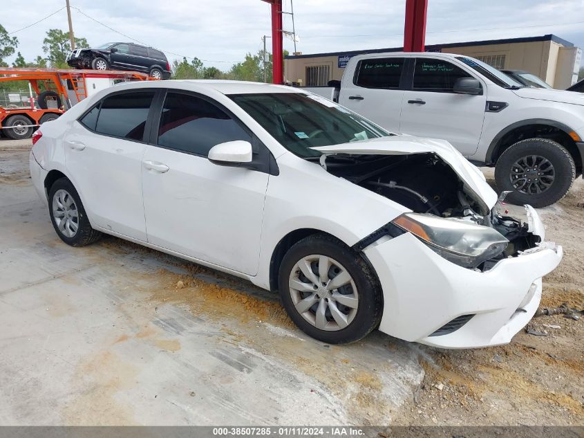 2T1BURHEXGC507439 2016 Toyota Corolla Le