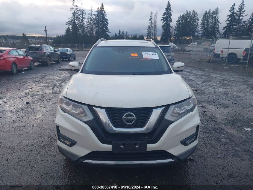 2018 Nissan Rogue Sl VIN: JN8AT2MV5JW342981 Lot: 38507410