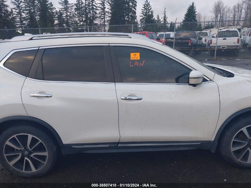 2018 Nissan Rogue Sl VIN: JN8AT2MV5JW342981 Lot: 38507410