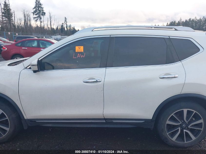 2018 Nissan Rogue Sl VIN: JN8AT2MV5JW342981 Lot: 38507410