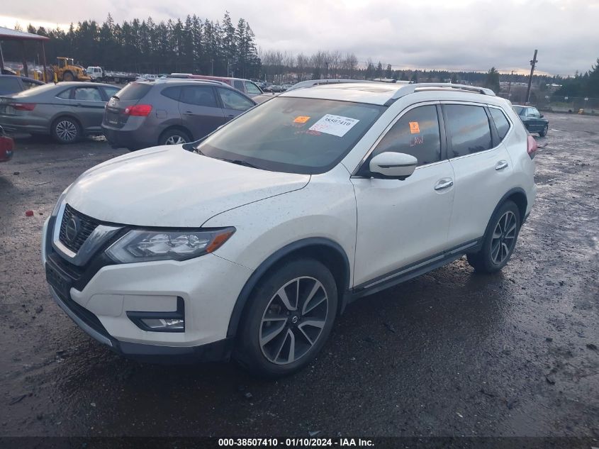 2018 Nissan Rogue Sl VIN: JN8AT2MV5JW342981 Lot: 38507410