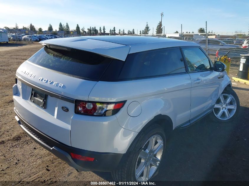 2015 Land Rover Range Rover Evoque Pure Plus VIN: SALVP1BG4FH047200 Lot: 38507462