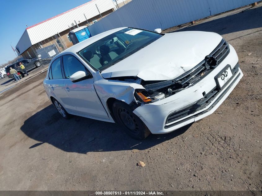 2017 Volkswagen Jetta 1.4T S VIN: 3VW2B7AJ0HM383818 Lot: 38507513