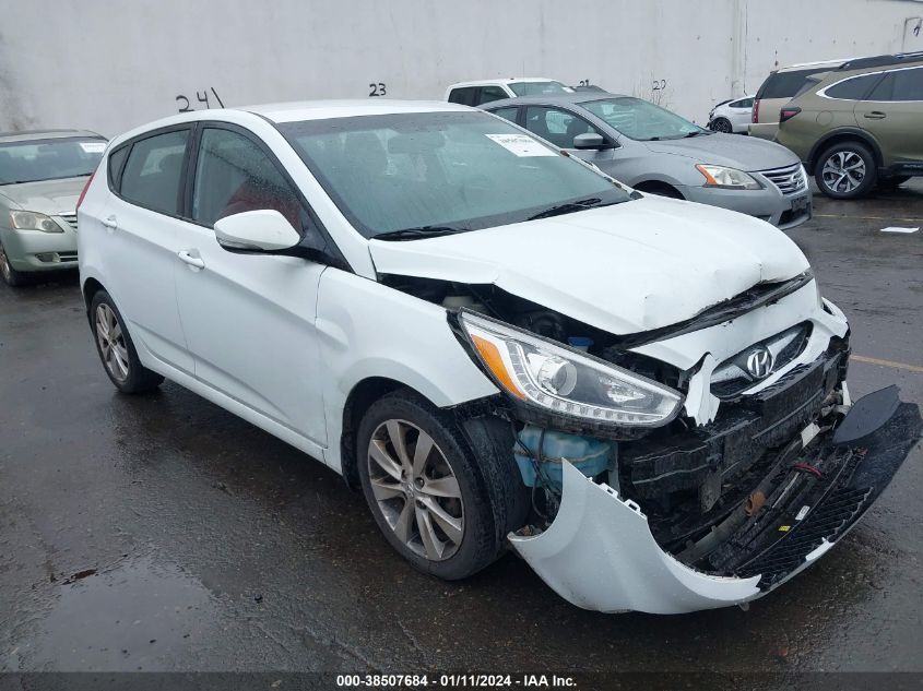 2014 Hyundai Accent Se VIN: KMHCU5AE3EU175671 Lot: 38507684