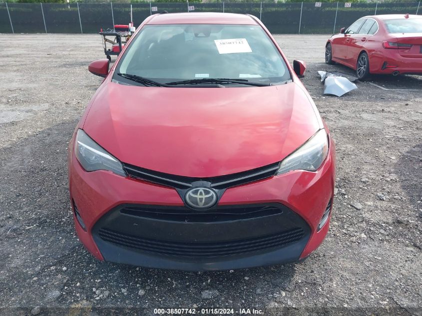 2017 Toyota Corolla Le VIN: 2T1BURHE3HC826862 Lot: 38507742