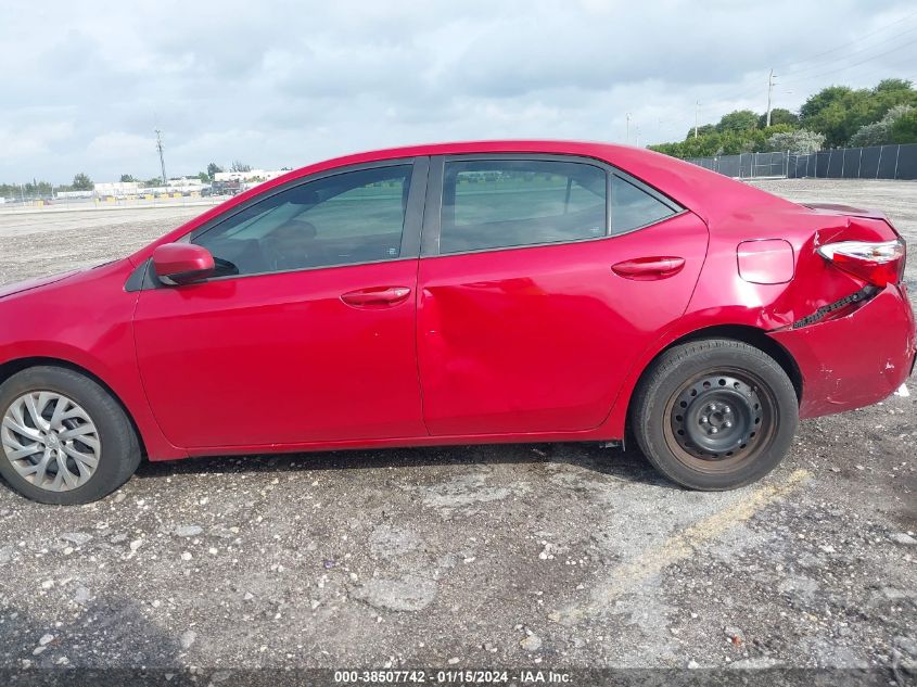 2017 Toyota Corolla Le VIN: 2T1BURHE3HC826862 Lot: 38507742