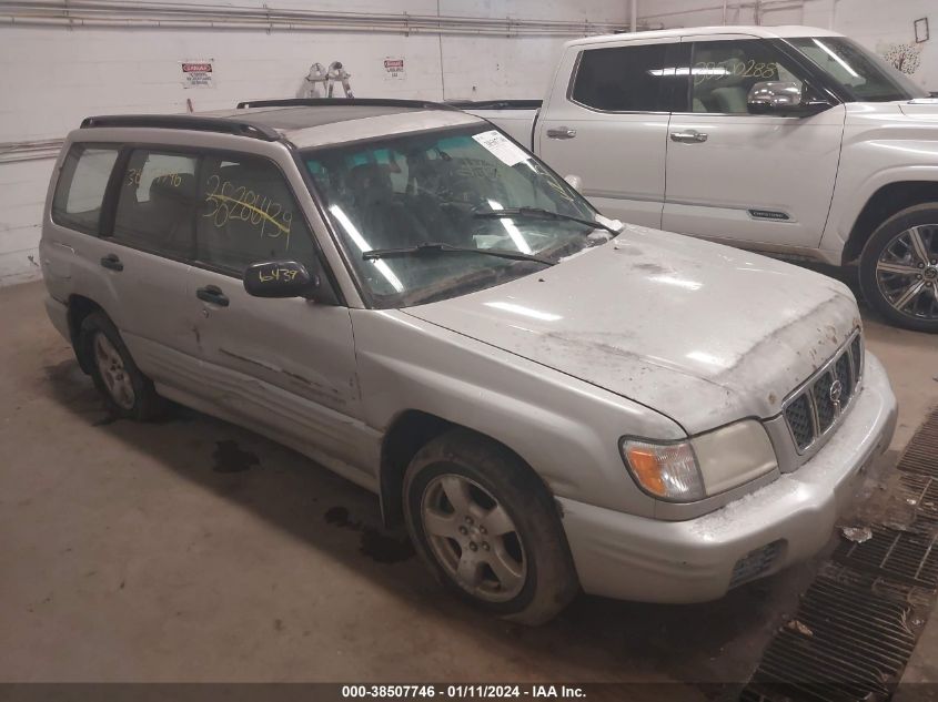 2001 Subaru Forester S W/Premium Pkg VIN: JF1SF65691H727556 Lot: 38507746
