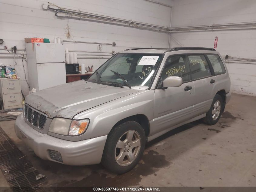 2001 Subaru Forester S W/Premium Pkg VIN: JF1SF65691H727556 Lot: 38507746